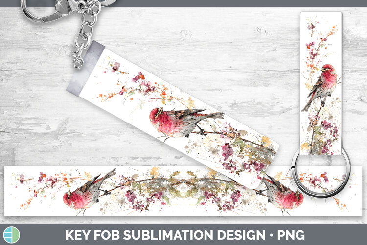 GorgeousBirds 01 Sketch Key Fob design.