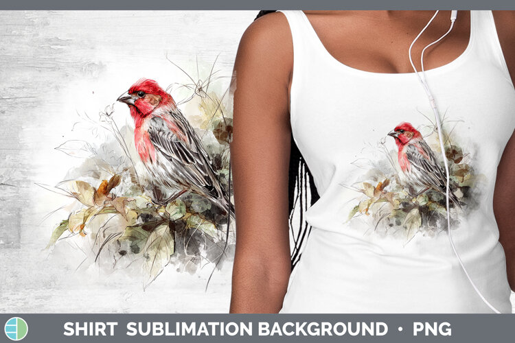 GorgeousBirds 01 Sketch Shirt design.
