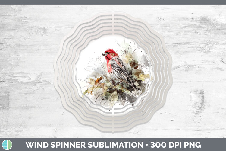 GorgeousBirds 01 Sketch Wind Spinner design.
