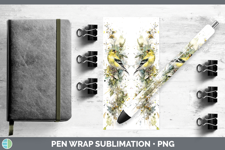 Sublimation Pen Wrap Design Image 7