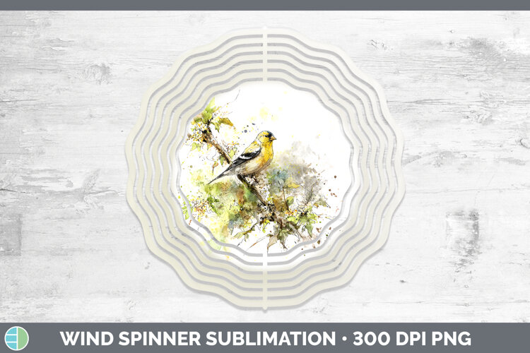 GorgeousBirds 01 Sketch Wind Spinner design.