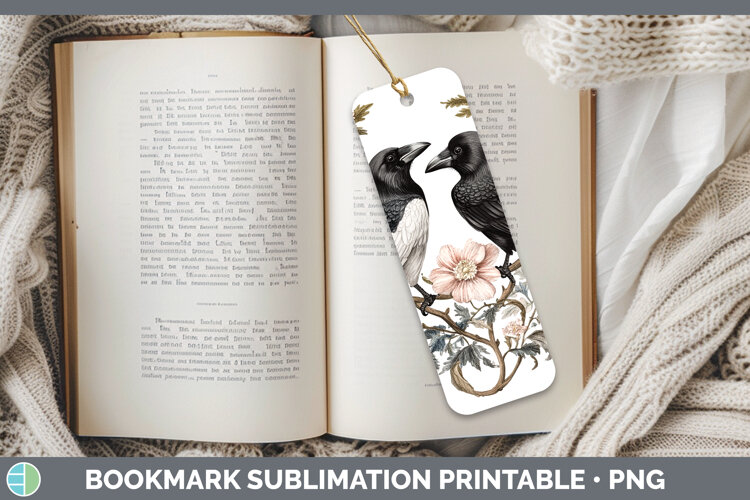 GorgeousBirds 01 Vintage Bookmark design.