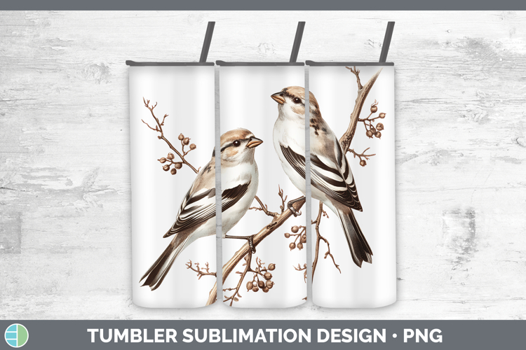 GorgeousBirds 01 Vintage Tumbler design.
