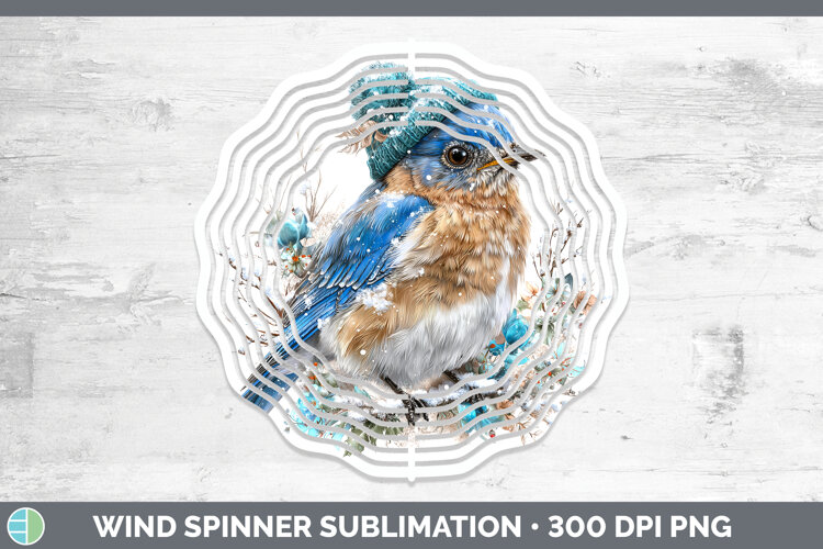 GorgeousBirds 01 Winter Knit Hat Wind Spinner design.