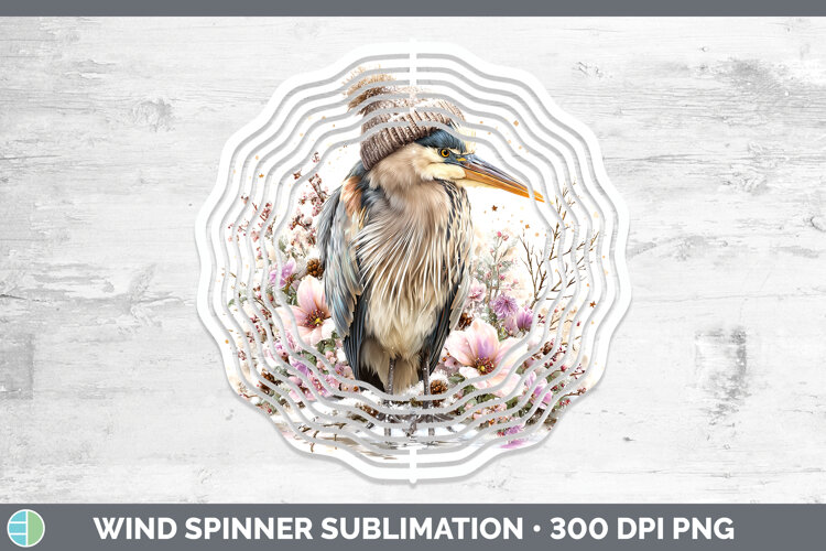 GorgeousBirds 01 Winter Knit Hat Wind Spinner design.
