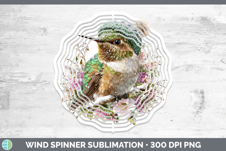 GorgeousBirds 01 Winter Knit Hat Wind Spinner design.