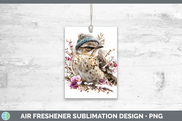 GorgeousBirds 01 Winter Knit Hat Air Freshener design.