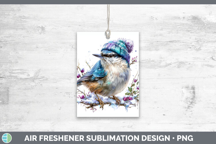 GorgeousBirds 01 Winter Knit Hat Air Freshener design.