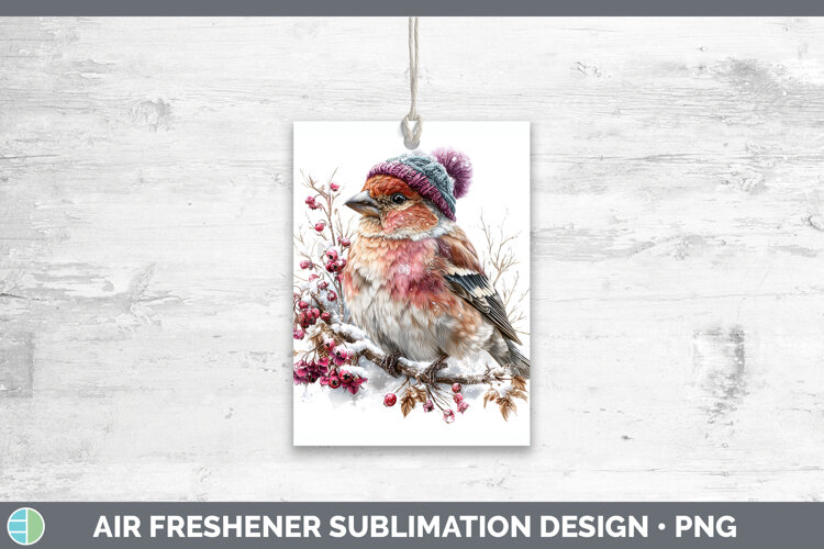 GorgeousBirds 01 Winter Knit Hat Air Freshener design.