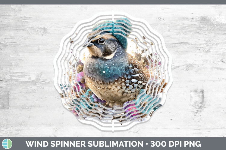 GorgeousBirds 01 Winter Knit Hat Wind Spinner design.