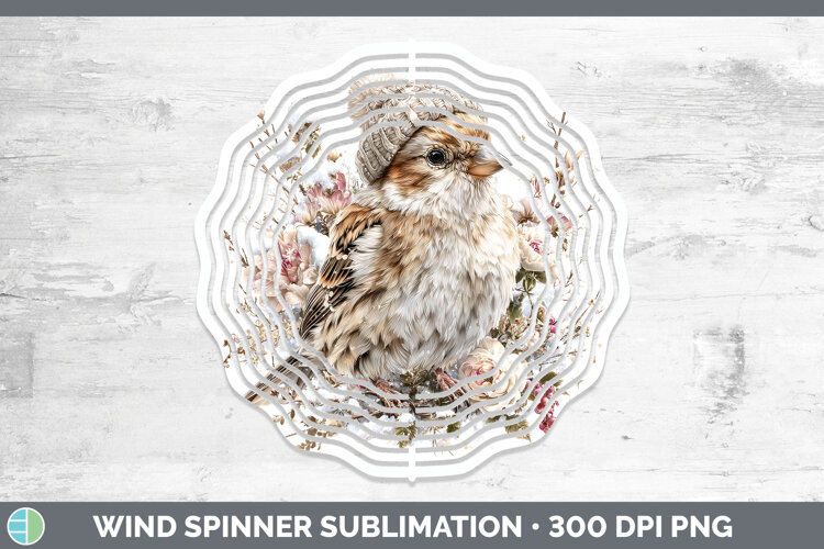 GorgeousBirds 01 Winter Knit Hat Wind Spinner design.