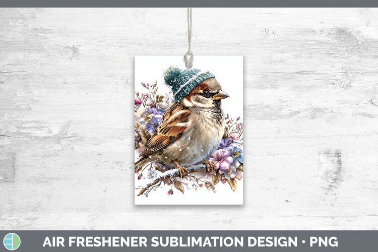 GorgeousBirds 01 Winter Knit Hat Air Freshener design.