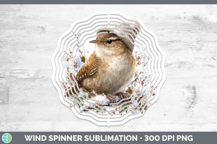 GorgeousBirds 01 Winter Knit Hat Wind Spinner design.