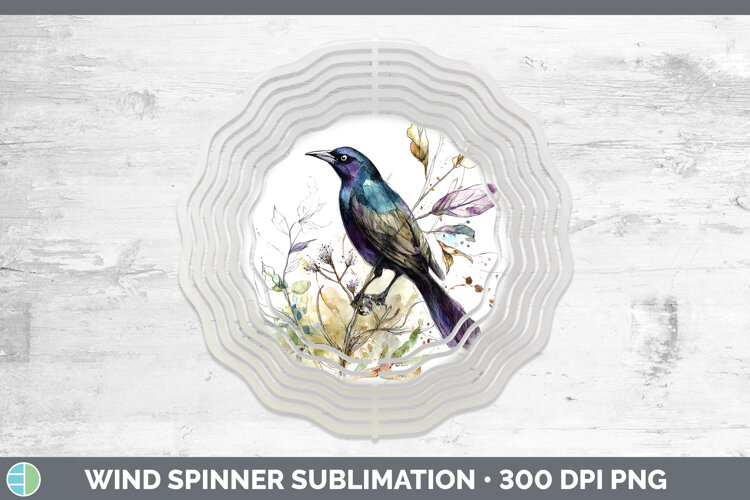 GorgeousBirds 02 Sketch Wind Spinner design.