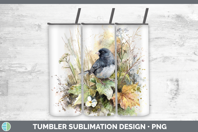 GorgeousBirds 02 Sketch Tumbler design.
