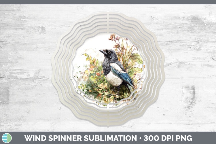 GorgeousBirds 02 Sketch Wind Spinner design.