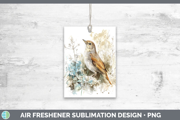 GorgeousBirds 02 Sketch Air Freshener design.