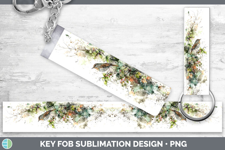 GorgeousBirds 02 Sketch Key Fob design.