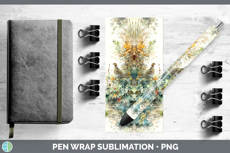 Sublimation Pen Wrap Design