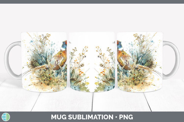 GorgeousBirds 02 Sketch Mug Wrap design.