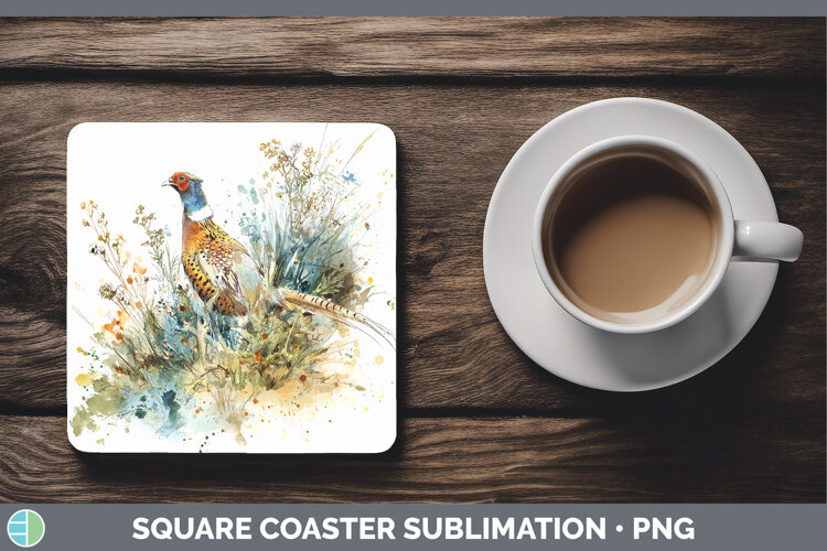 GorgeousBirds 02 Sketch Square Coaster design.