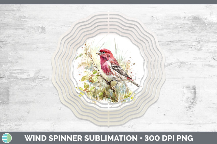GorgeousBirds 02 Sketch Wind Spinner design.