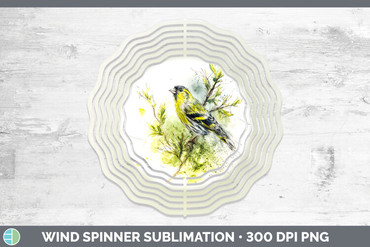 GorgeousBirds 02 Sketch Wind Spinner design.