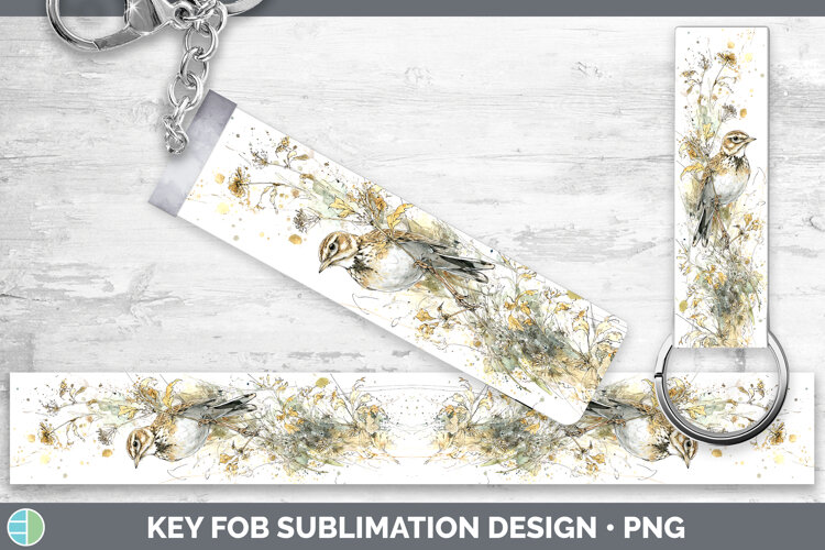 GorgeousBirds 02 Sketch Key Fob design.