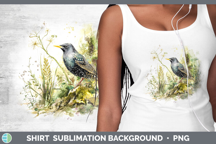 GorgeousBirds 02 Sketch Shirt design.