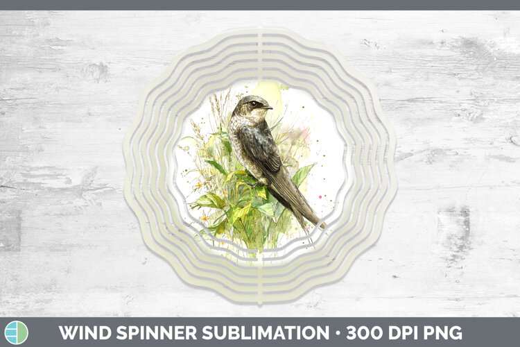 GorgeousBirds 02 Sketch Wind Spinner design.