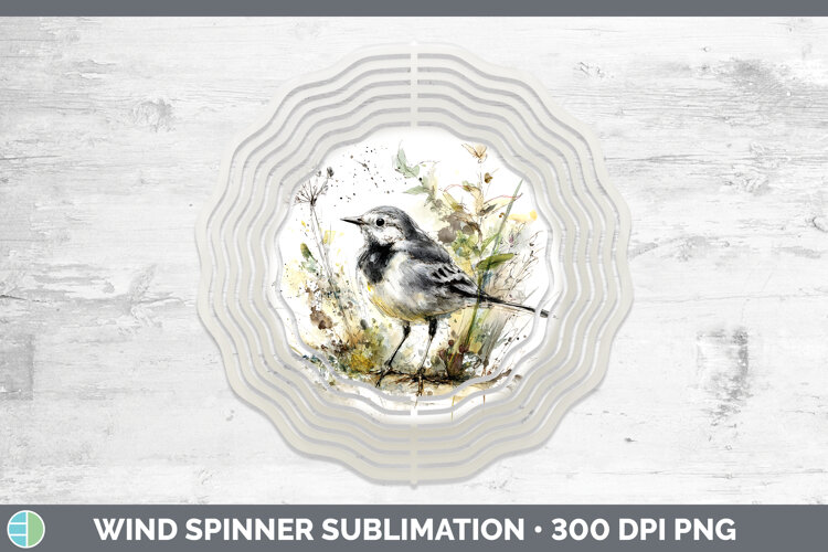 GorgeousBirds 02 Sketch Wind Spinner design.