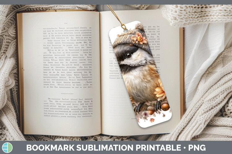 GorgeousBirds Knit Hat Bookmark design.