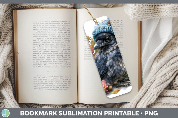 GorgeousBirds Knit Hat Bookmark design.
