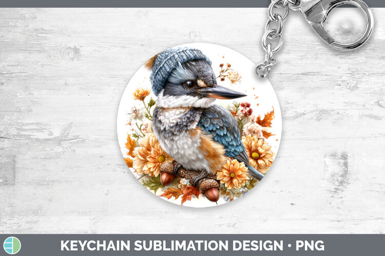 GorgeousBirds Knit Hat Keychain design.