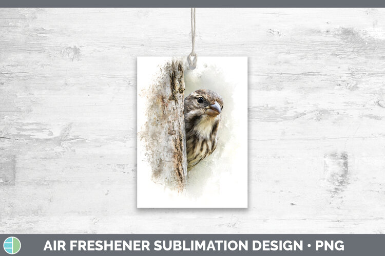 GorgeousBirds Tree Peek Air Freshener design.