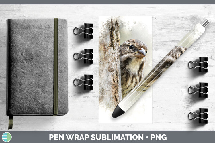 GorgeousBirds Tree Peek Pen Wrap design.