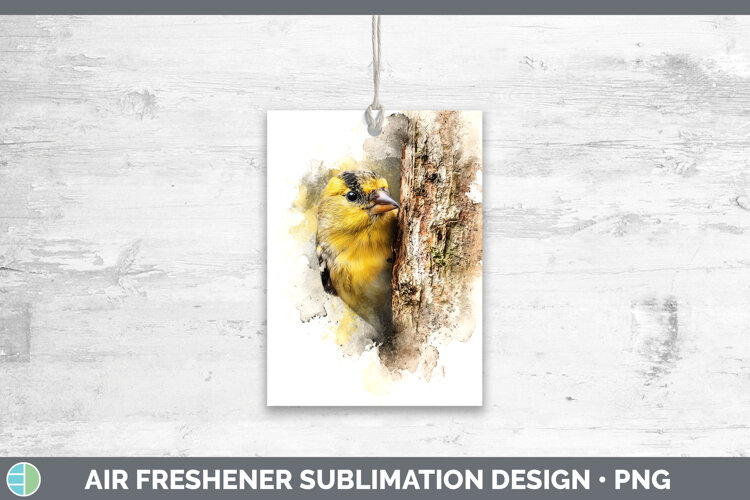 GorgeousBirds Tree Peek Air Freshener design.