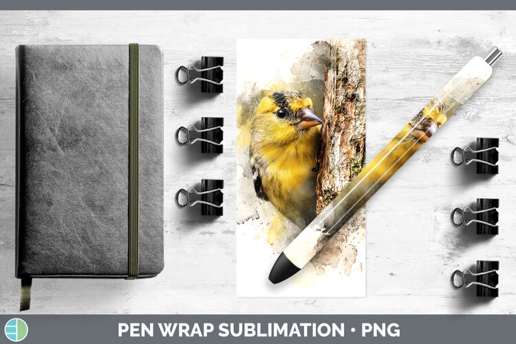GorgeousBirds Tree Peek Pen Wrap design.