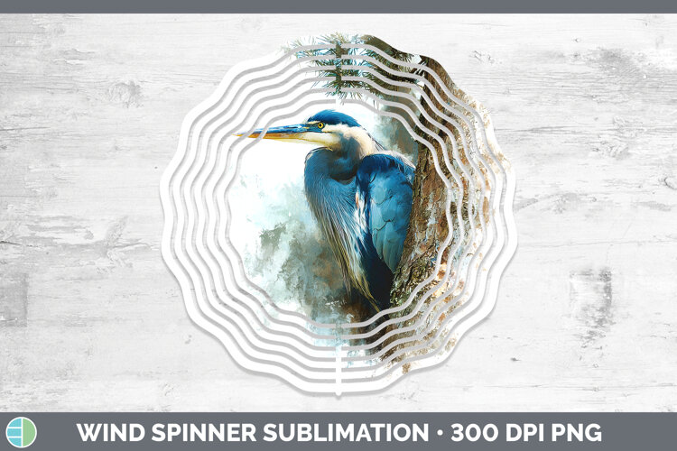 GorgeousBirds Tree Peek Wind Spinner design.
