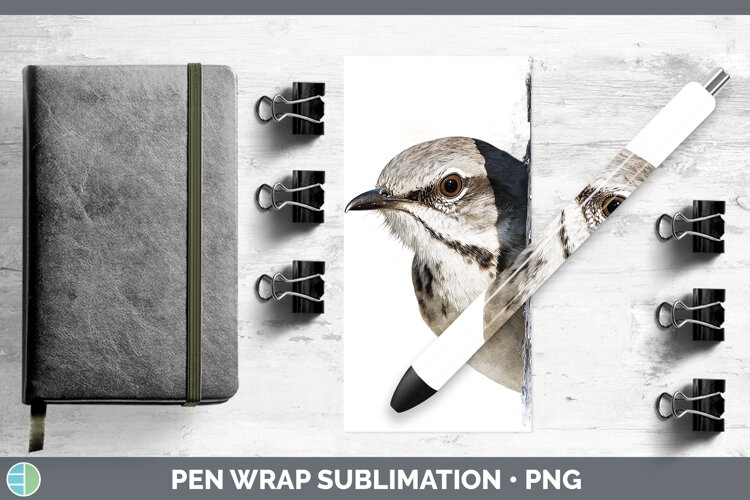 GorgeousBirds Tree Peek Pen Wrap design.