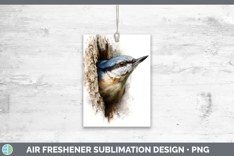 GorgeousBirds Tree Peek Air Freshener design.
