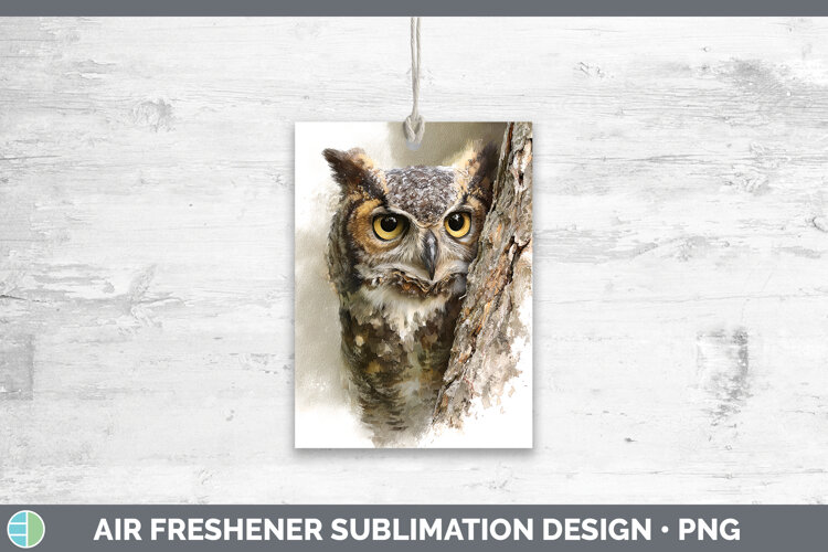 GorgeousBirds Tree Peek Air Freshener design.