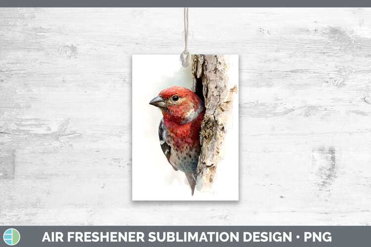 GorgeousBirds Tree Peek Air Freshener design.