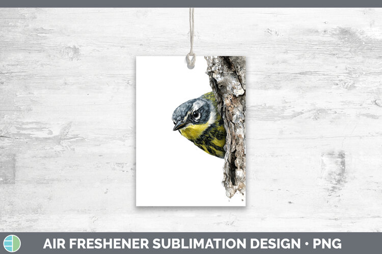 GorgeousBirds Tree Peek Air Freshener design.