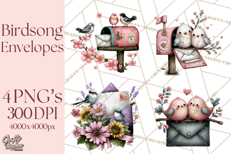 Love Birds Clipart Image 3