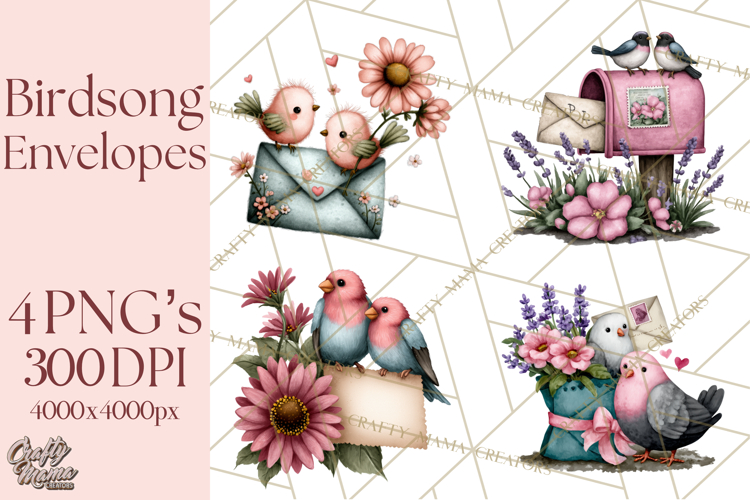 Love Birds Clipart Image 4