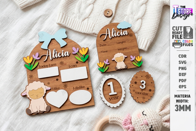 Baby Milestones SVGs