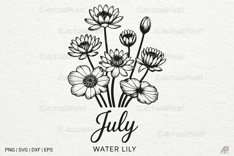 Birth Month Flower SVGs