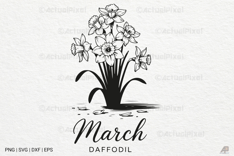 Flower Outline Clipart Image 7