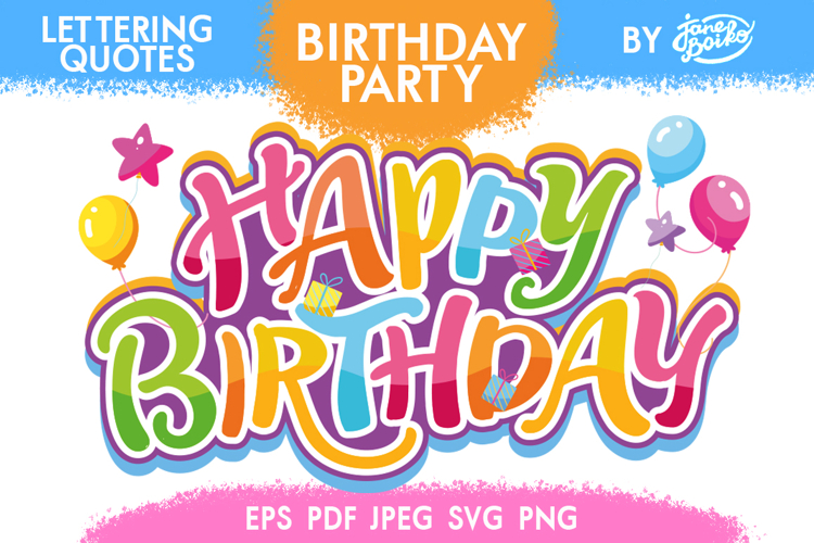 Birthday Party Clipart Image 5